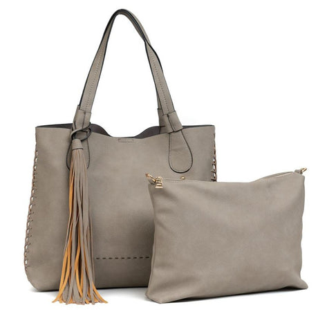Jen & Co Macy Tote with Matching Bag