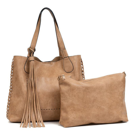 Jen & Co Macy Tote with Matching Bag