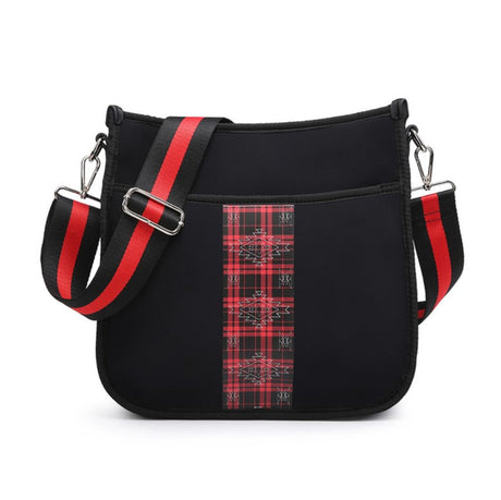 Jen & Co Jolee Washable Neoprene Crossbody with Guitar Strap