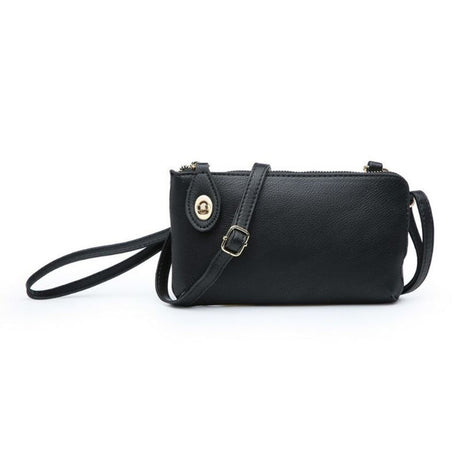 Jen & Co Kendall Crossbody/Wristlet with Twist Lock Closure