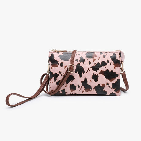 Jen & Co Riley 3 Compartment Crossbody/Wristlet