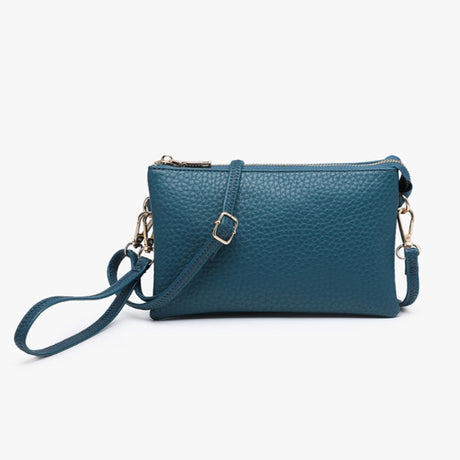 Jen & Co Riley 3 Compartment Crossbody/Wristlet