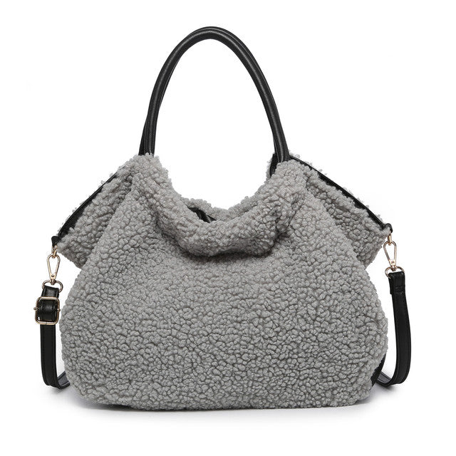 Jen & Co Zuri Crescent Satchel with Crossbody Strap