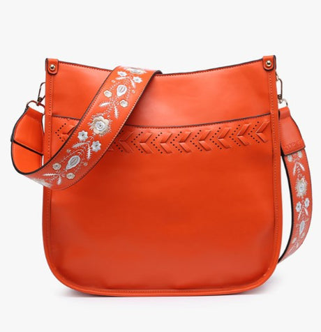 Jen & Co Pippa Stitch Accent Crossbody