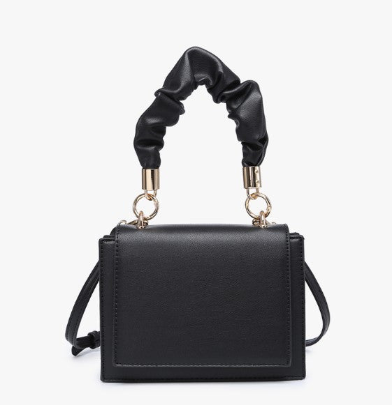 Jen & Co Layne Ruched Handle Satchel