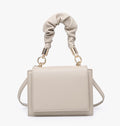 Jen & Co Layne Ruched Handle Satchel