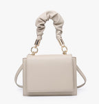 Jen & Co Layne Ruched Handle Satchel