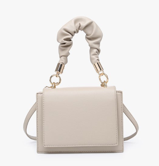 Jen & Co Layne Ruched Handle Satchel