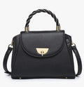 Jen & Co Clarke Twist Lock Satchel w/ Braided Handle