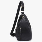Jen & Co Nikki Dual Compartment Sling Pack Bag