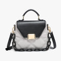 Jen & Co Ollie Quilted Crossbody w/ Chain Strap