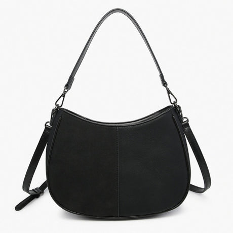 Jen & Co Zoe Two-Tone Distressed Crossbody