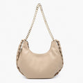Jen & Co Elliot Braided Detail Satchel w/ Chain Strap