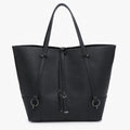 Jen & Co Kya Structured Tote w/ Contrast Trim