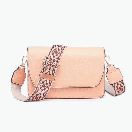 Jen & Co Noah Flapover Crossbody with Guitar Strap