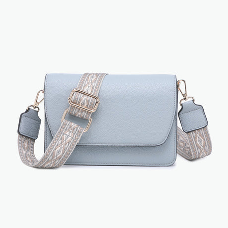 Jen & Co Noah Flapover Crossbody with Guitar Strap