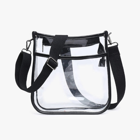 Jen & Co Posie Clear Crossbody with Removeable Strap