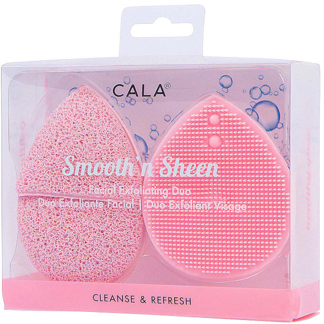 Cala Smooth'n Sheen Facial Exfoliating Duo