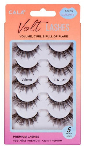 Cala Faux Mink Volt Lashes - 5 Pair Packs