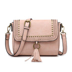 Jen & Co Sage Studded Crossbody