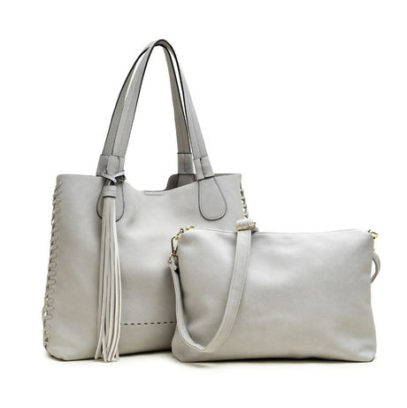 Jen & Co Macy Tote with Matching Bag
