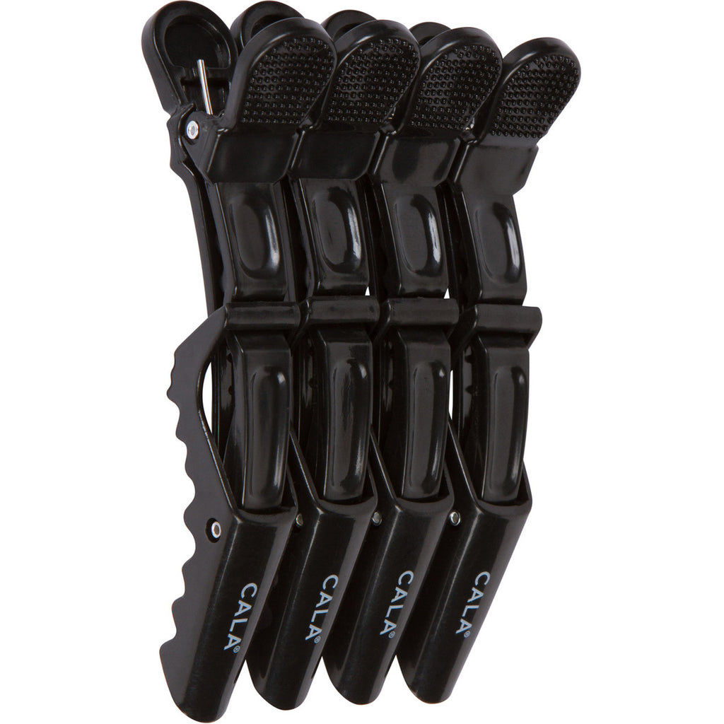 Cala Croc Hair Clips in your choice of pink or black.