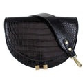 Mersi Ava Faux Snakeskin Messenger Bag