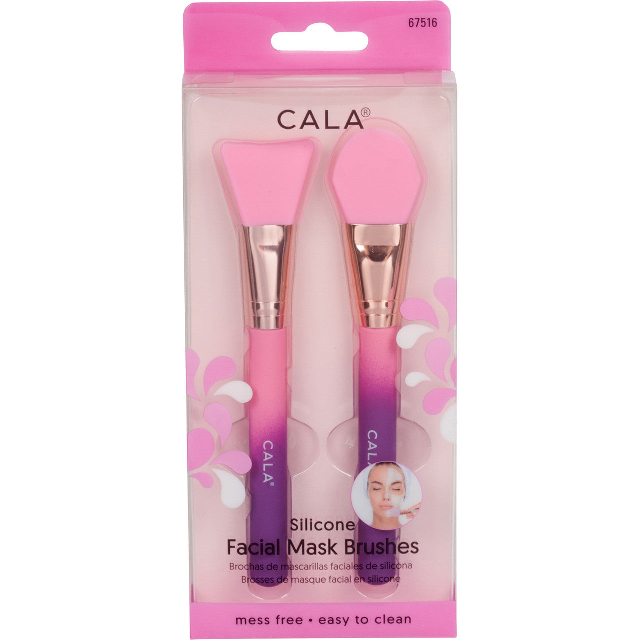 Cala Silicone Facial Mask Brush