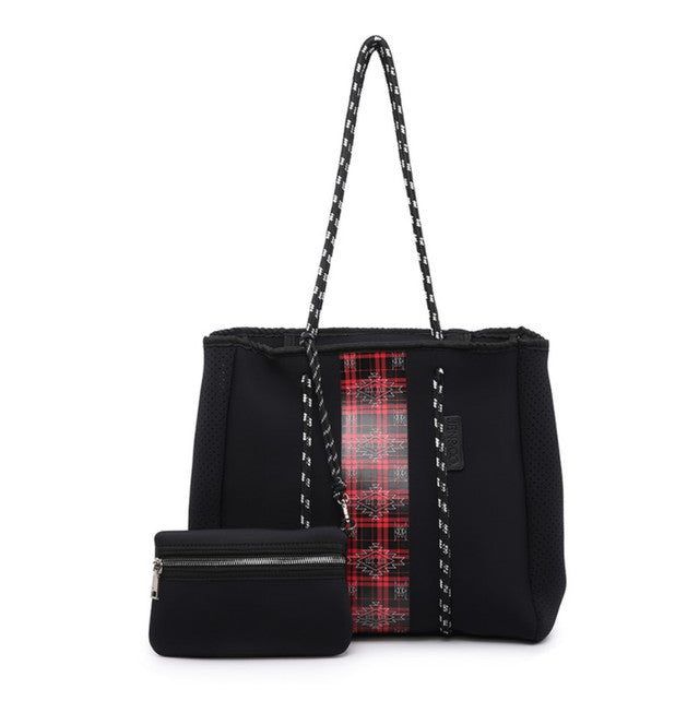 Jen & Co Meribella Neoprene Tote with Pouch