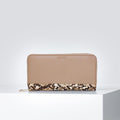 Mersi Carrie Bifold Wallet with Faux Snakeskin