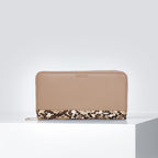 Mersi Carrie Bifold Wallet with Faux Snakeskin