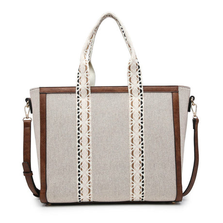 Jen & Co Haley Canvas Tote