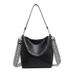 Jen & Co Penny Bucket Bag with Guitar Strap