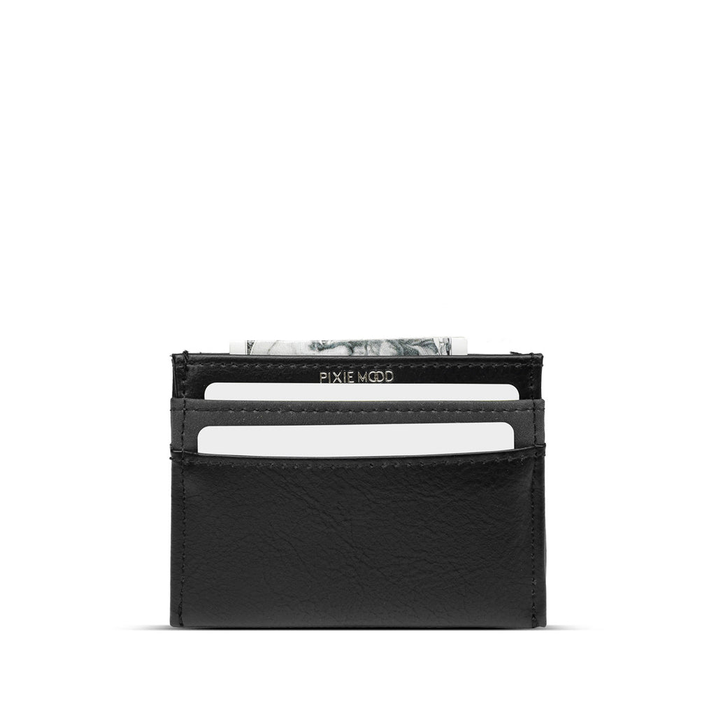 Pixie Mood Alex Card Holder shown with cards in it