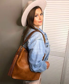 Jen & Co Amber Hobo Bag styleshot