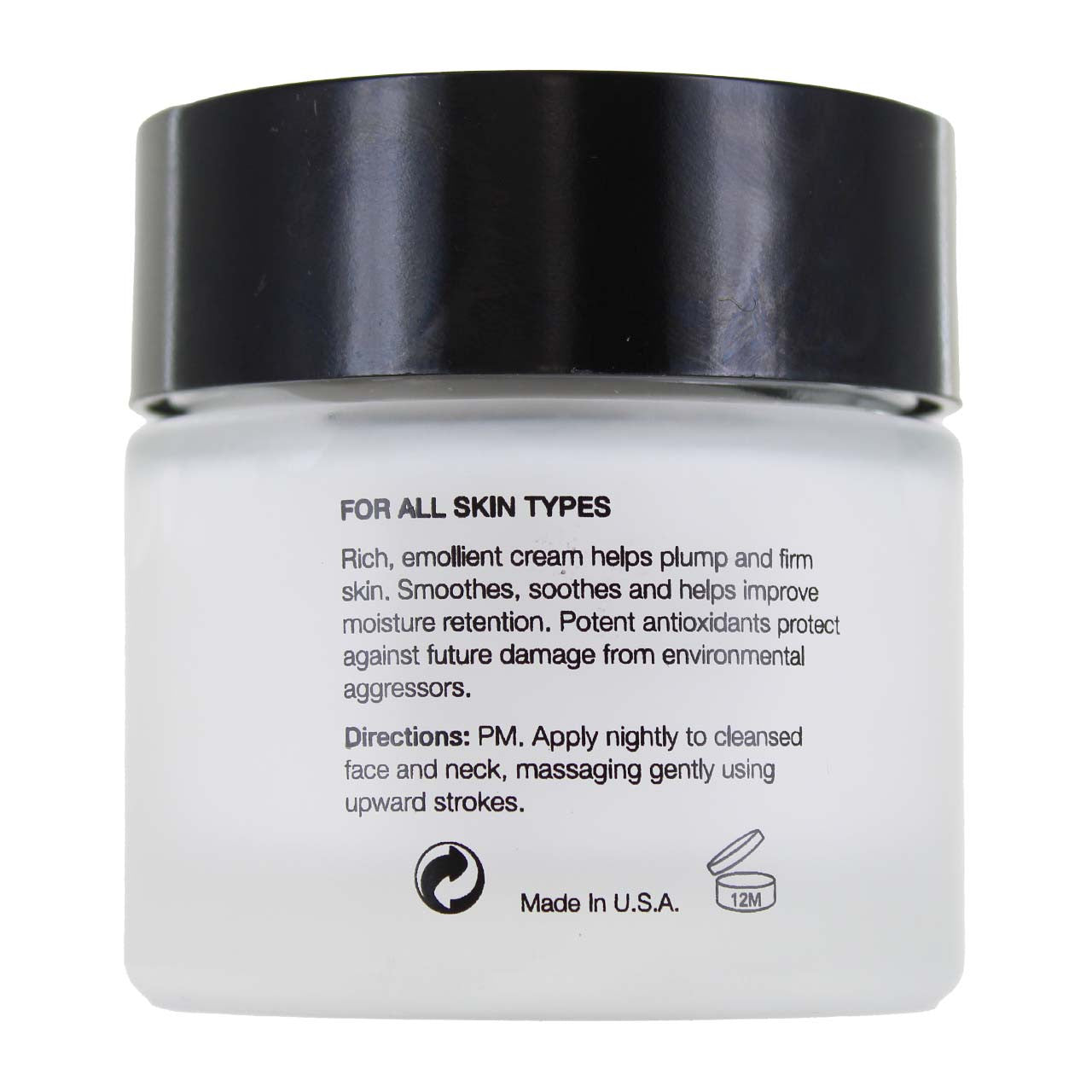 Annika Maya Collagen Elastin Cream back view