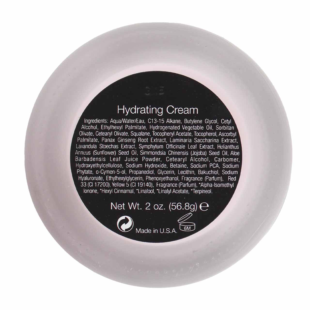 Annika Maya Hydrating Cream bottom label