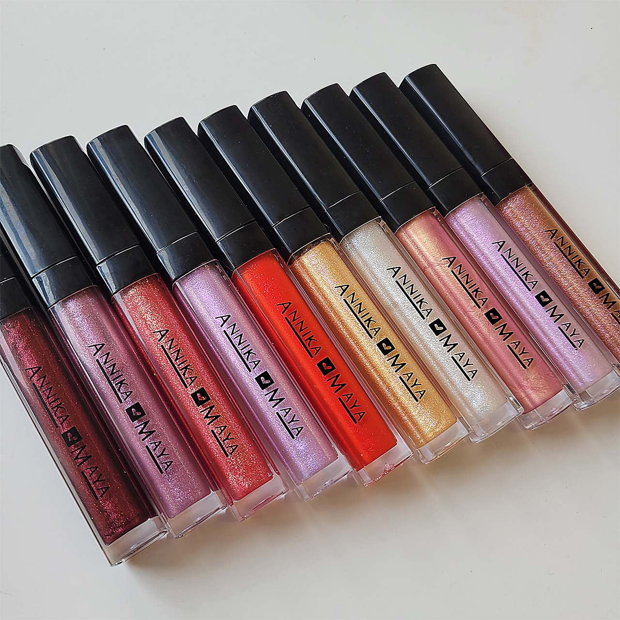 Annika Maya Liquid Lustre Lip Gloss Style shot