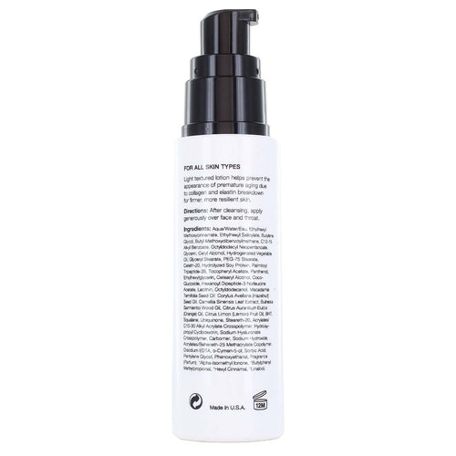 Annika Maya Peptide Lotion back view