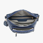 Jen & Co Arianna Quilted Puffer Belt Bag with Pouch inside view