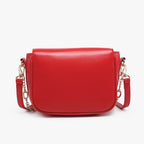 Jen & Co Athens Accented Flapover Crossbody back view