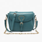 Jen & Co Athens Accented Flapover Crossbody