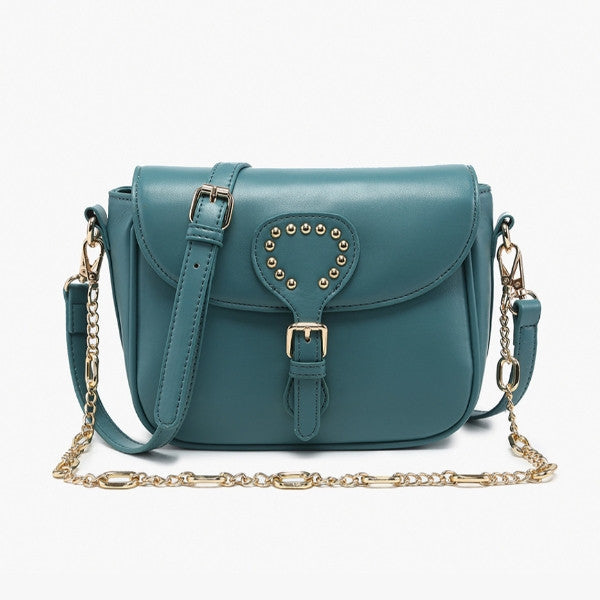 Jen & Co Athens Accented Flapover Crossbody