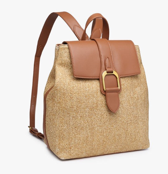 Jen & Co Avani Large Buckle Backpack alt view