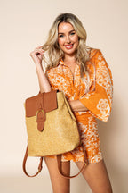 Jen & Co Avani Large Buckle Backpack style shot