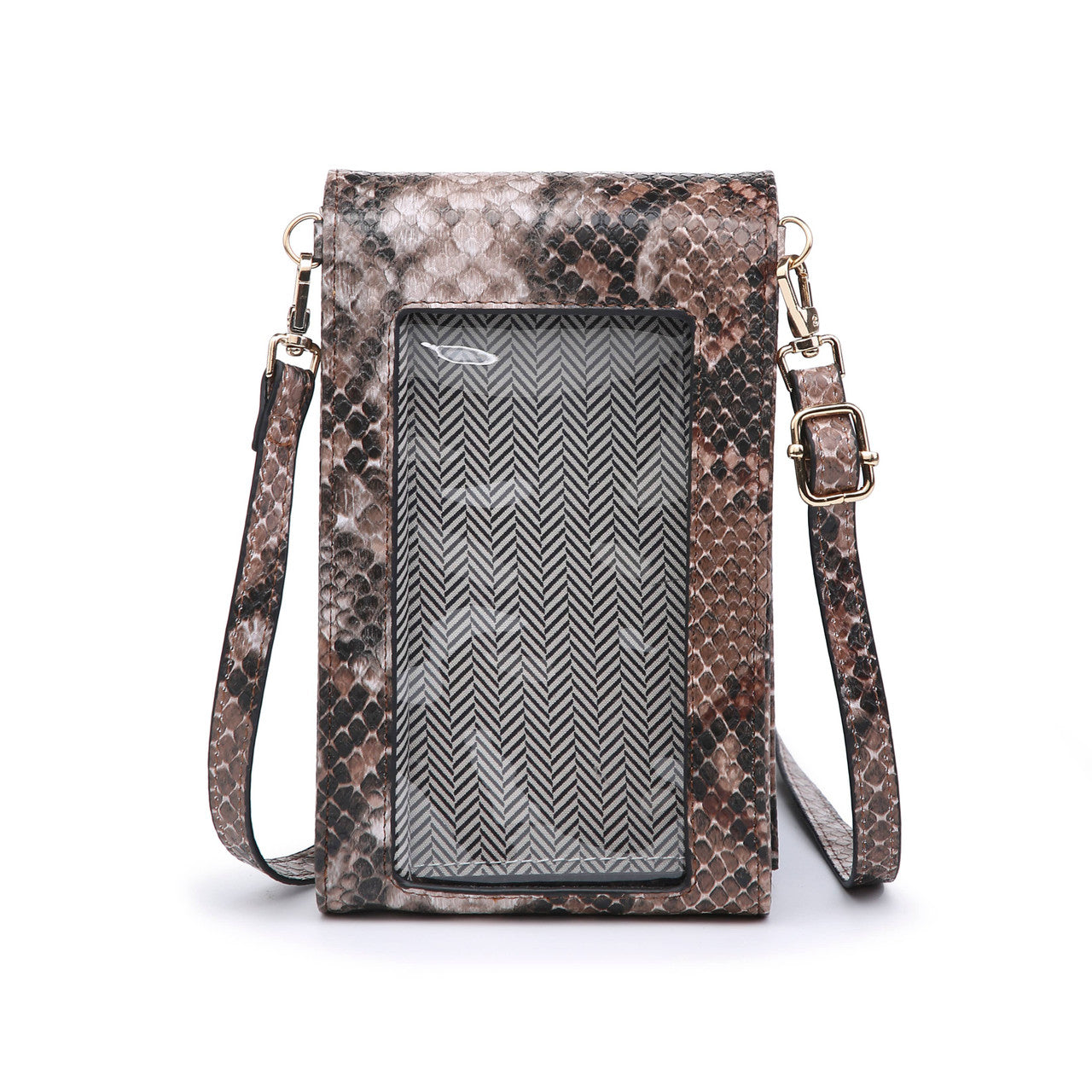 Jen & Co Ayla Touch-Sensitive Cell Phone Bag back view