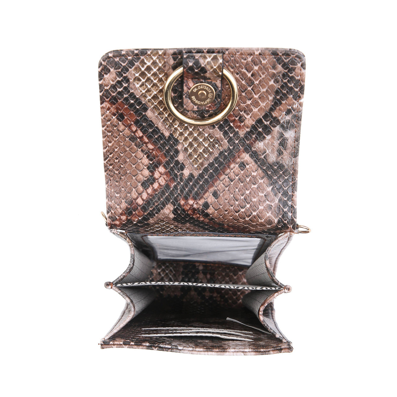 Jen & Co Ayla Touch-Sensitive Cell Phone Bag inside view