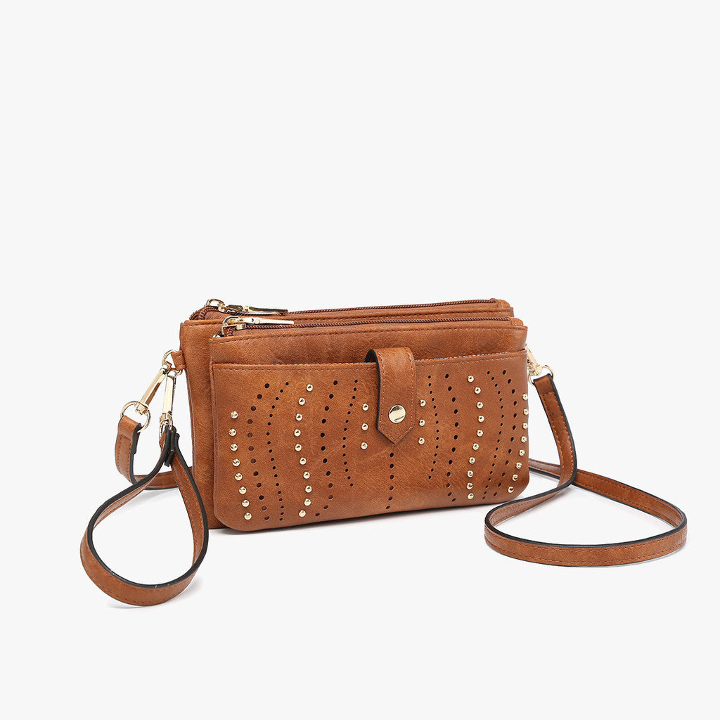 Jen & Co Ayra Studded Front Wallet alt view