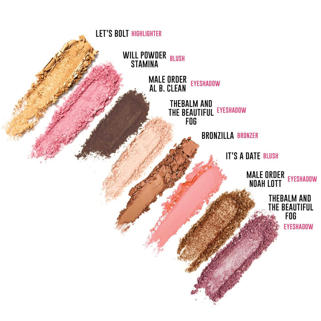 theBalm Balmbina Babies of theBalm Palette swatches