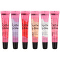 Beauty Treats Crystal Lip Glaze Flavored Lip Gloss - Pack of 6